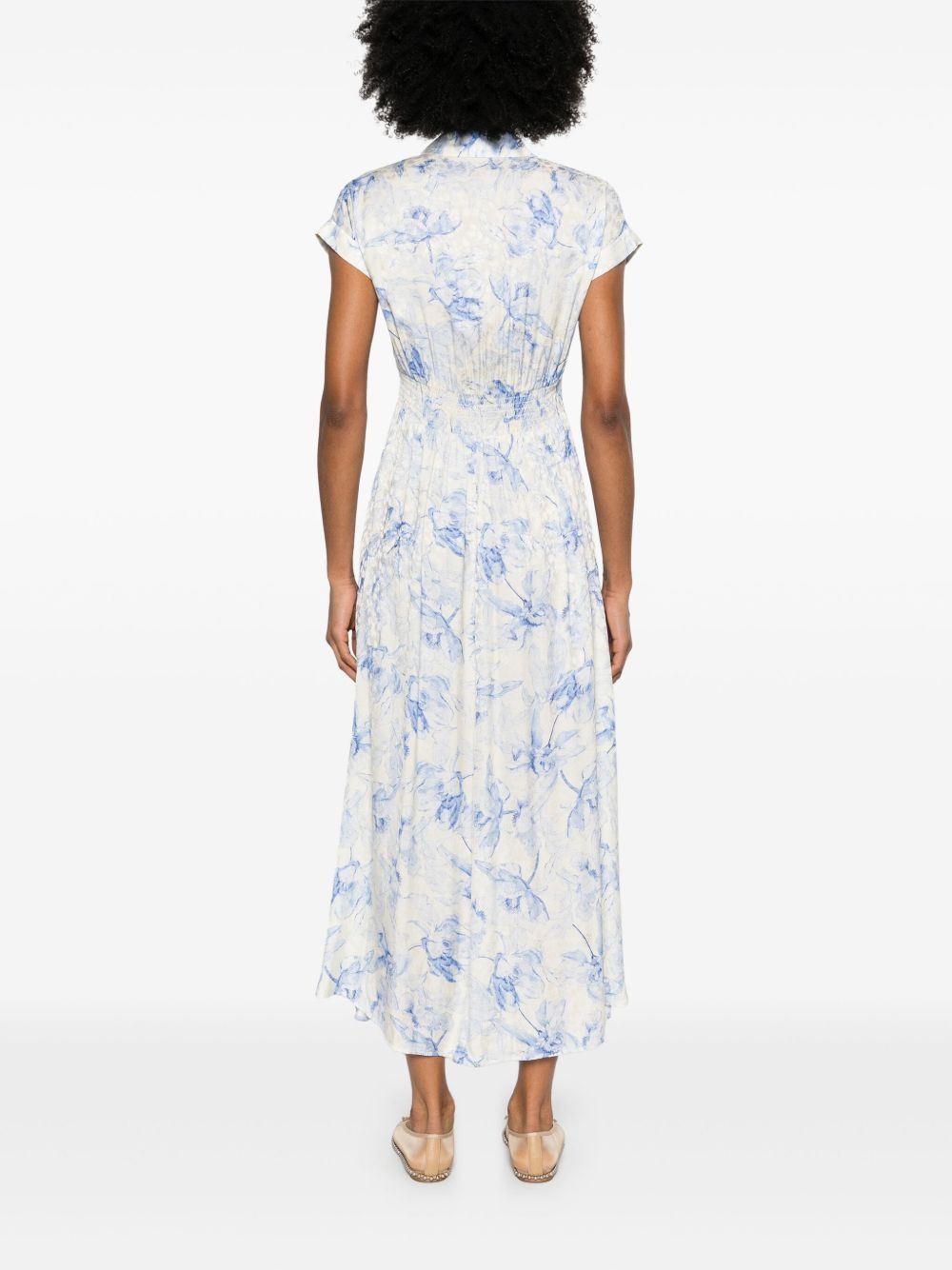 floral-print maxi dress - 4