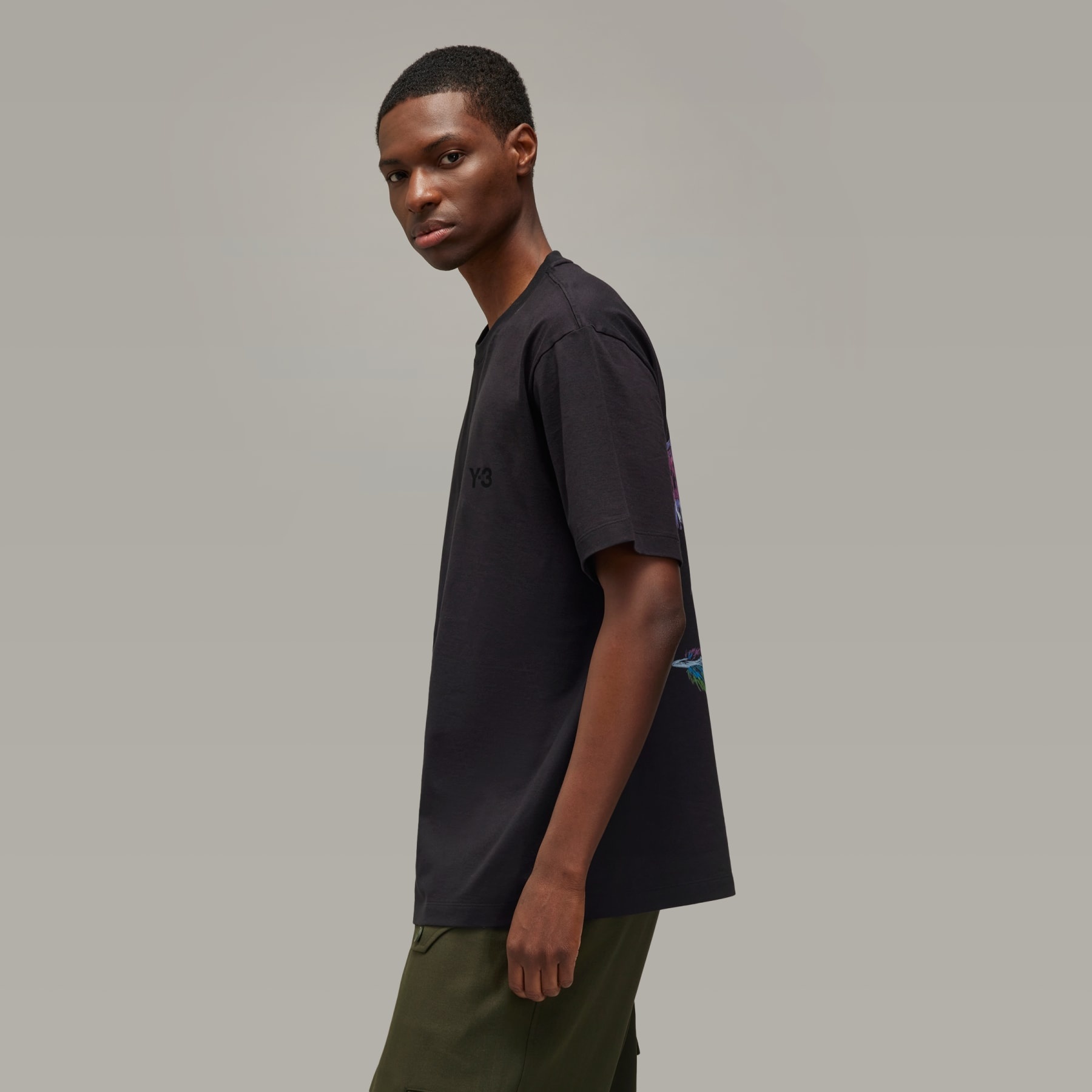 Y-3 Graphic Short Sleeve Tee - 4