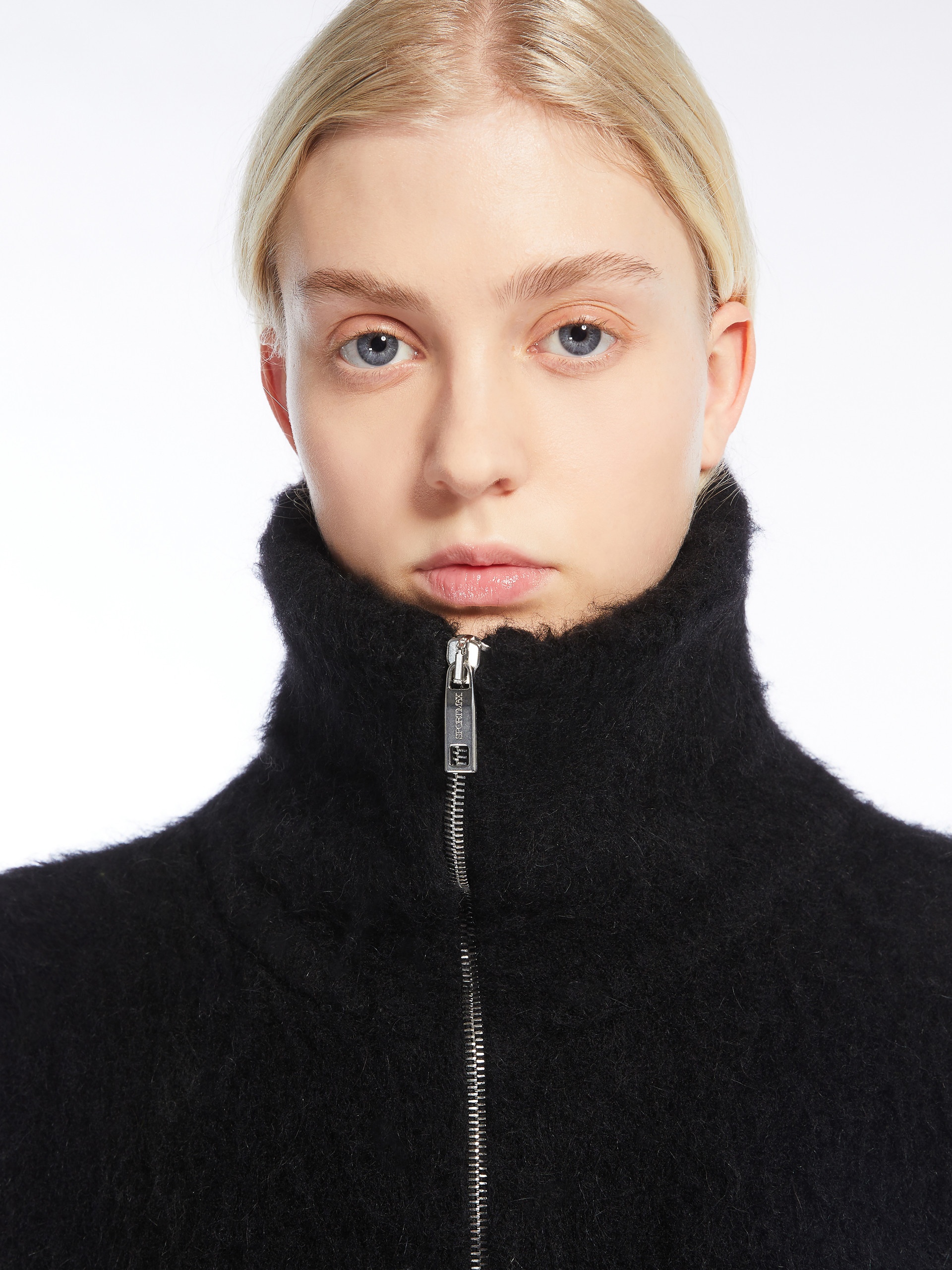 FALCONE Alpaca-blend boxy sweater - 5