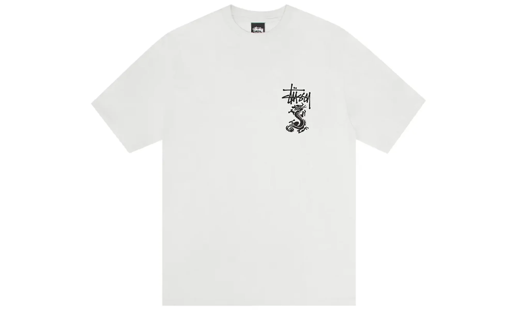 Double Dragon Pigment Dyed Tee "Natural" STUS51 - 1
