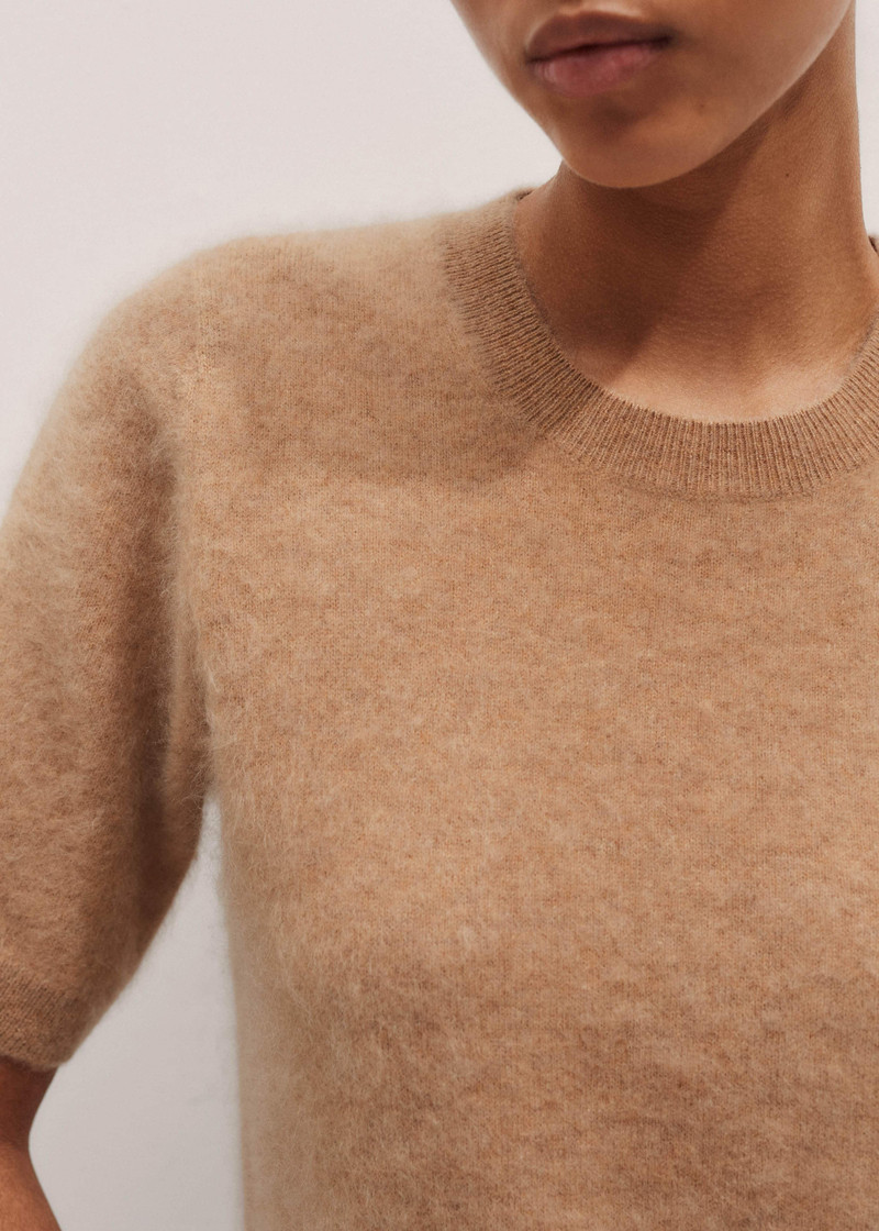 Crop Knit Tee 1