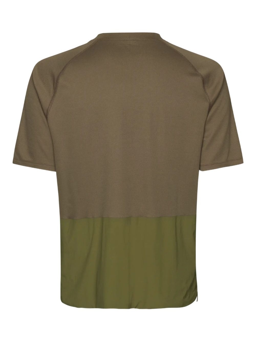 Escapism raglan-sleeve zip-detail T-shirt - 2