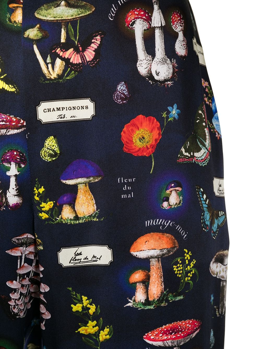 Bedroom to Boardroom mushroom-print trousers - 3
