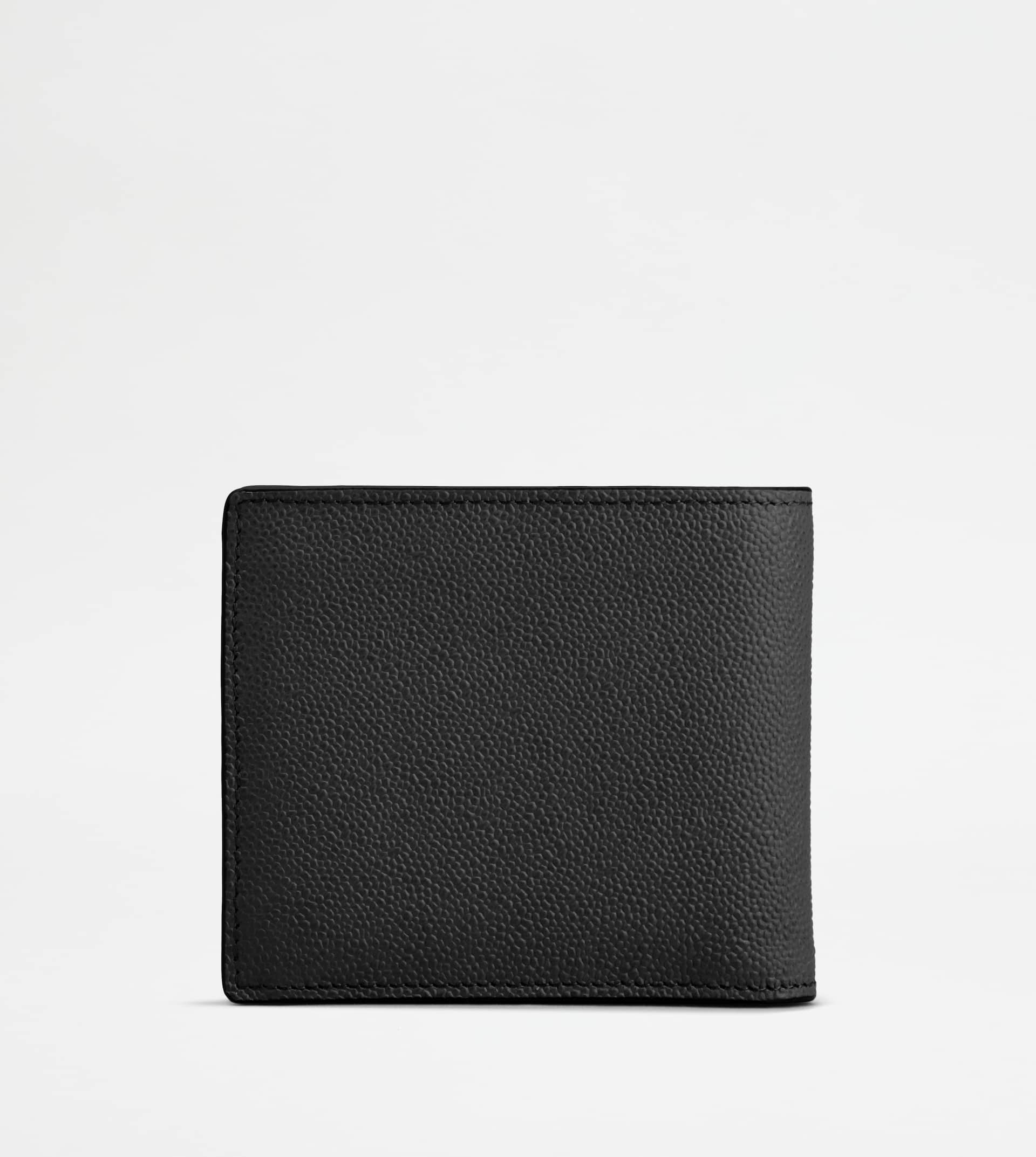WALLET IN LEATHER - BLACK - 2