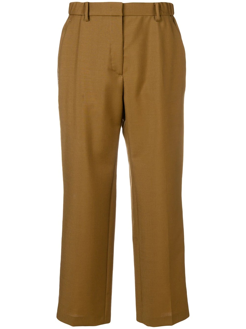 straight-leg trousers - 1