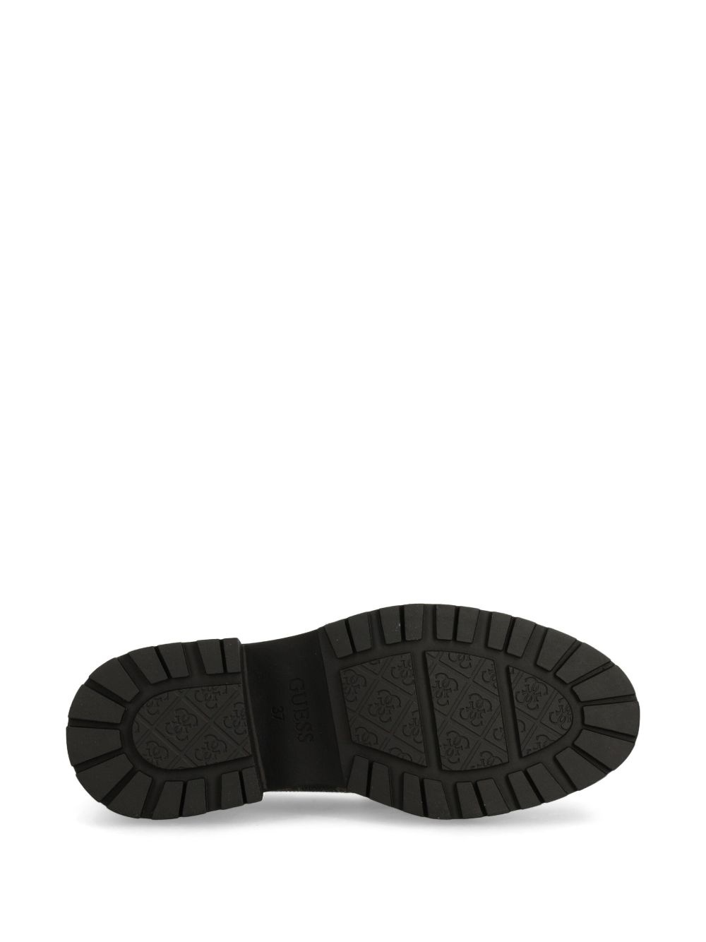 logo-stamp loafers - 5