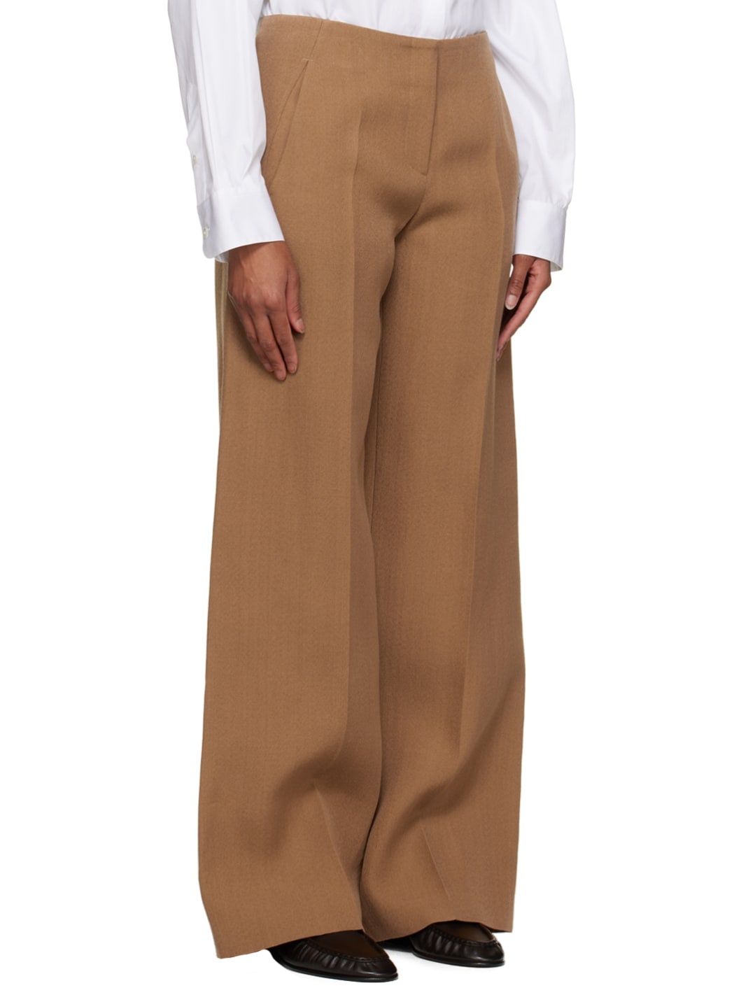 Tan Pipa Trousers - 2