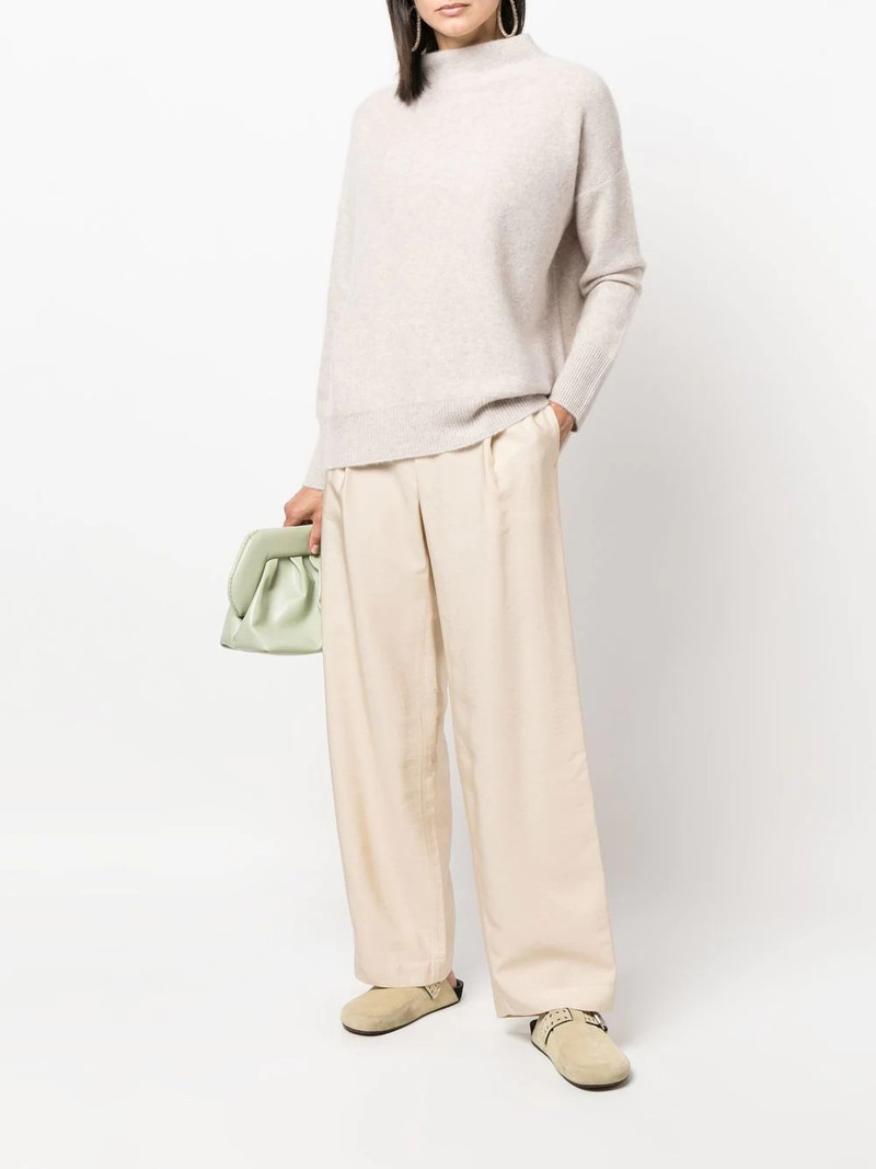 Vince mock-neck cashmere jumper outlook