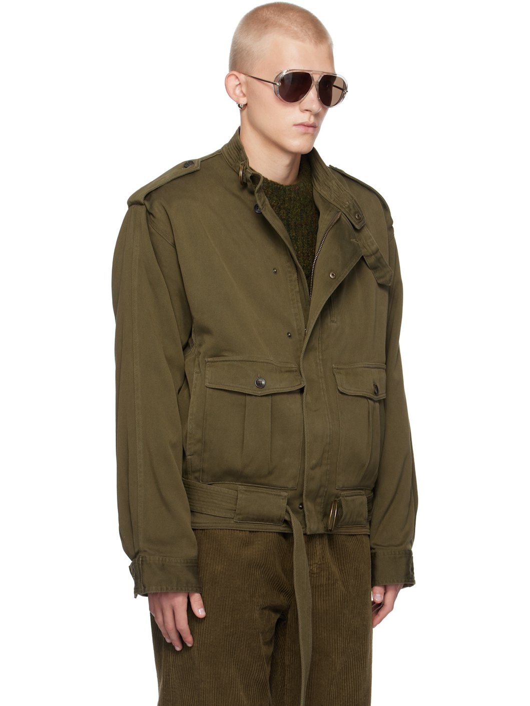 Khaki Tomei Jacket - 2