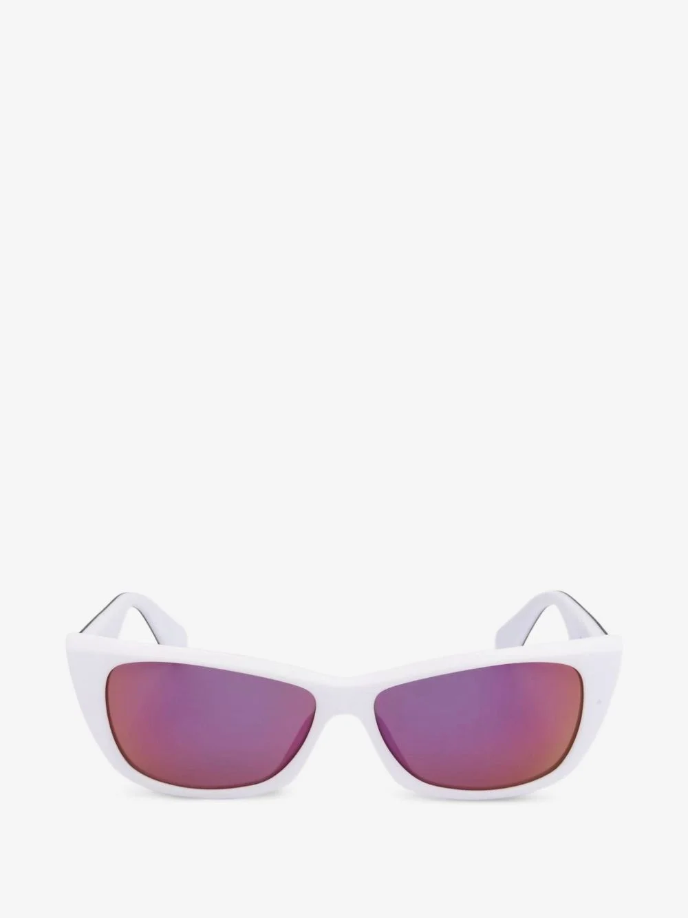 logo-print cat-eye sunglasses - 1