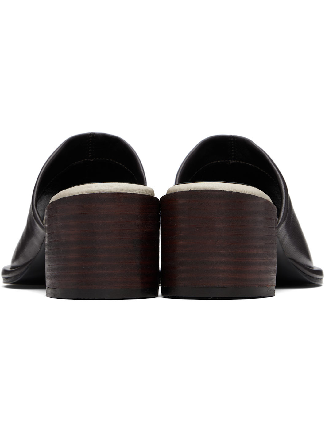 Brown Francisco Lamb Nappa Leather Heeled Sandals - 2
