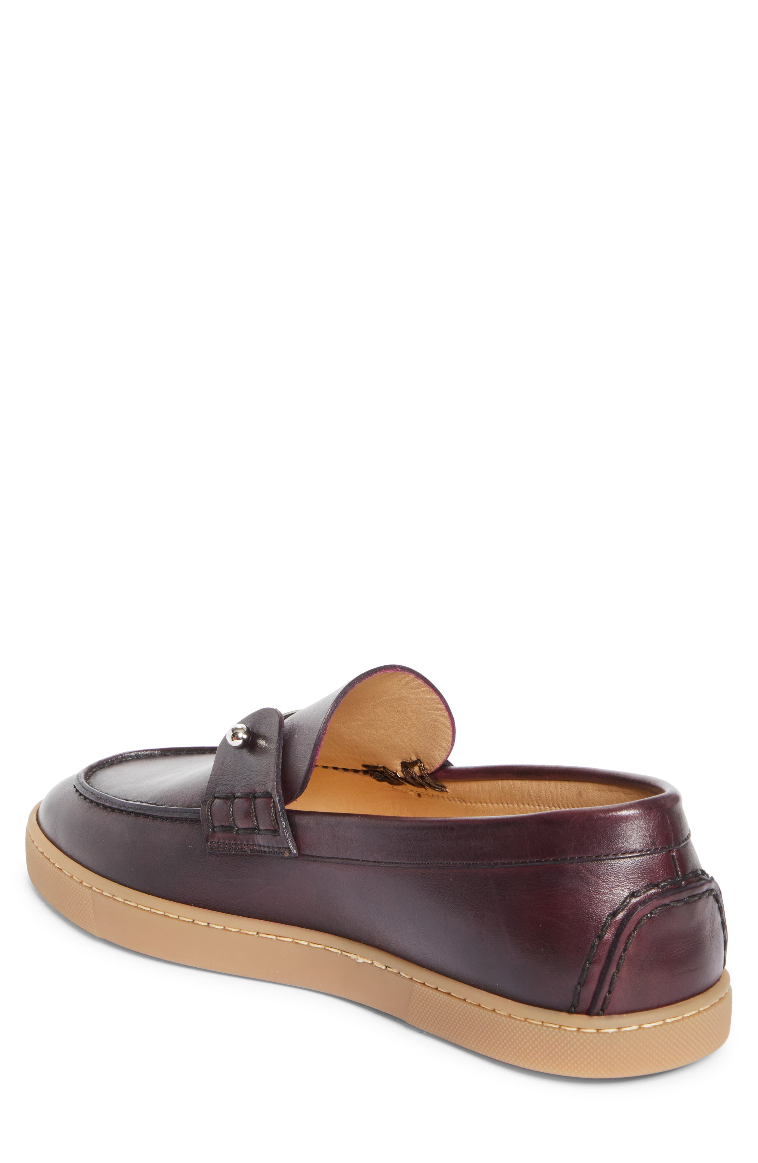 Christian Louboutin Chambeliboat Loafer in Oxblood at Nordstrom - 2