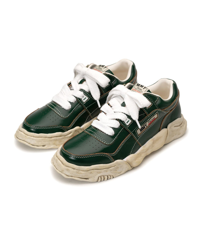 "PARKER" OG Sole Wrinkled Leather Low-top Sneaker 26