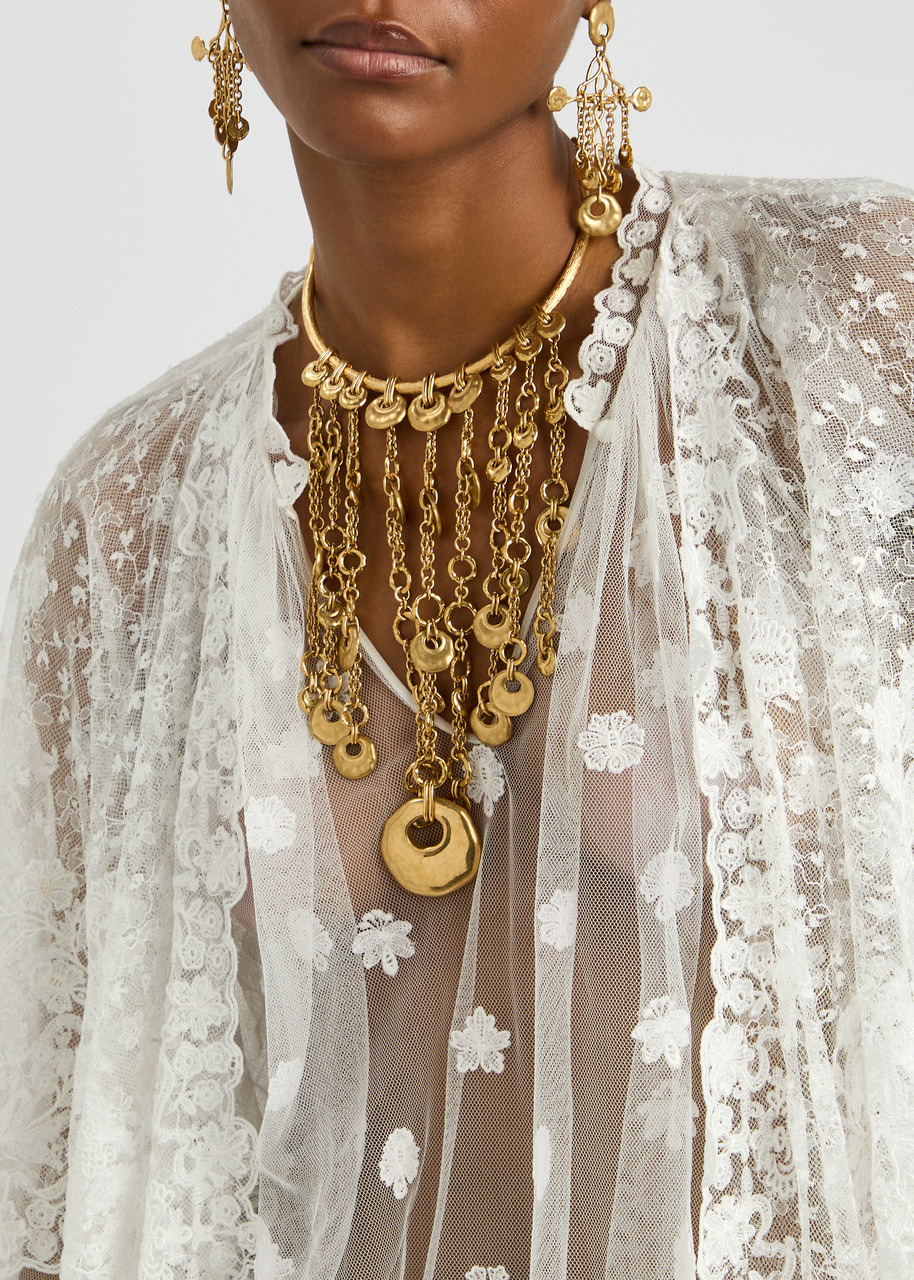 Chloe The Eclectic Embellished Necklace - 2