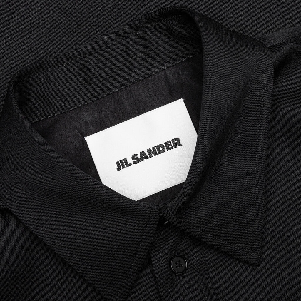 JIL SANDER 01 SHIRT - BLACK - 3