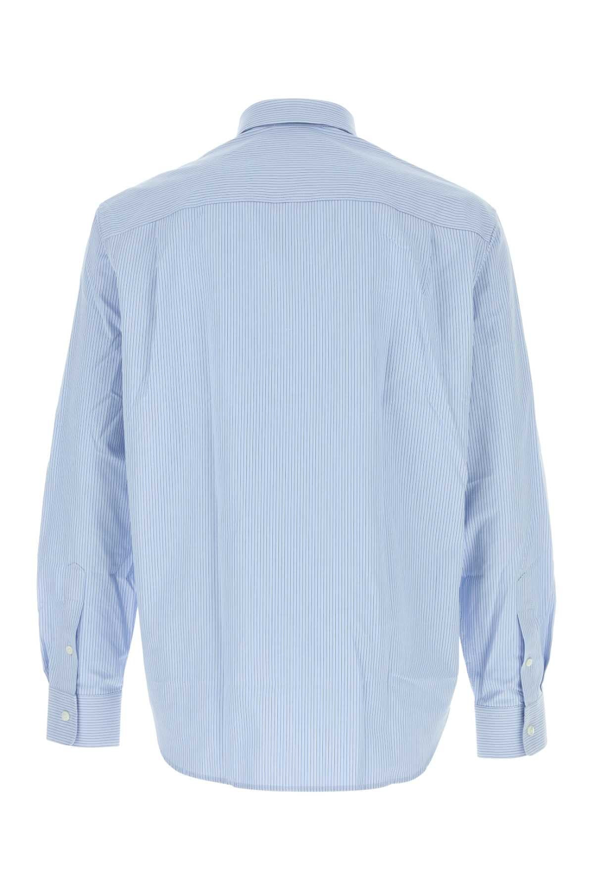 Gucci Men Embroidered Poplin Shirt - 2