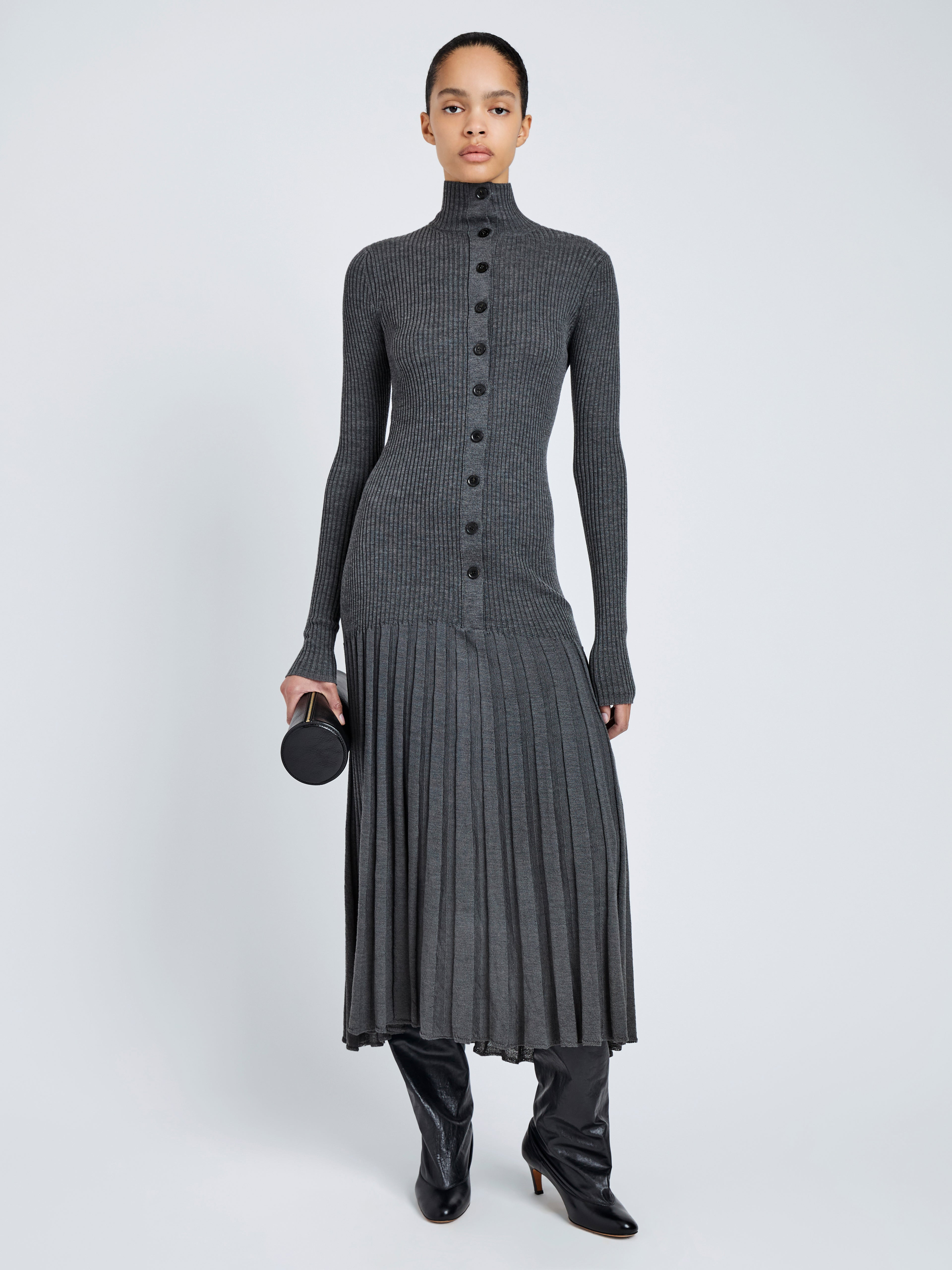 Jada Dress in Superfine Merino - 2