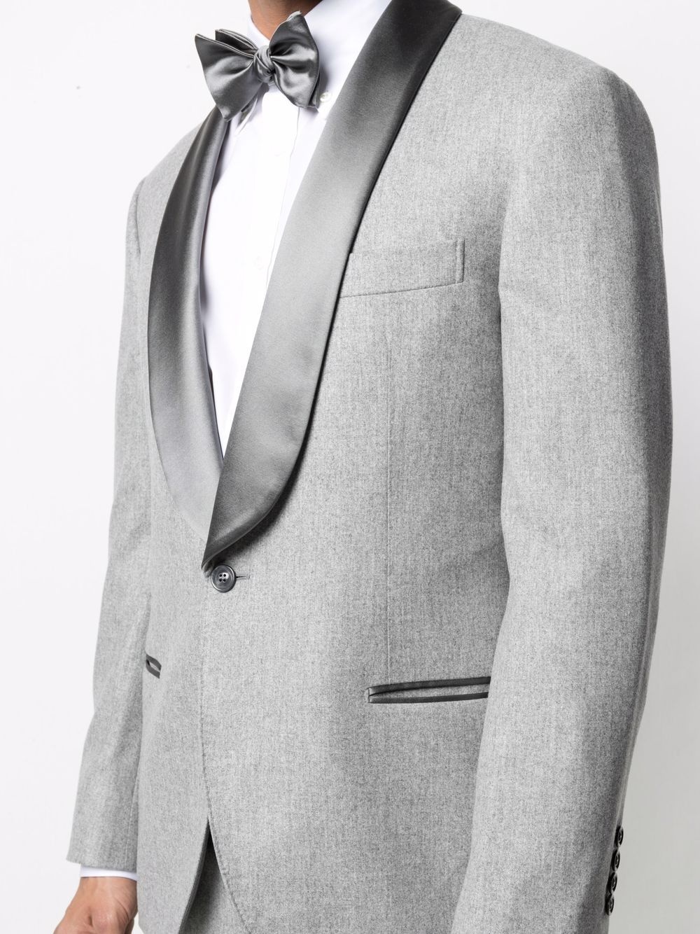 single-breasted tailored suit - 5