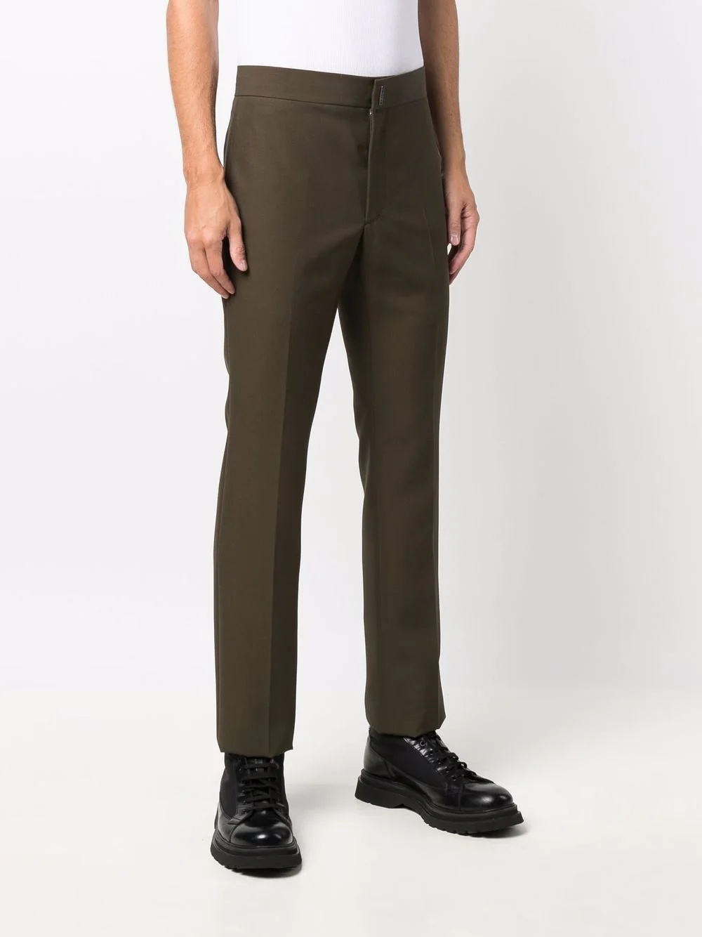 slim-cut trousers - 3