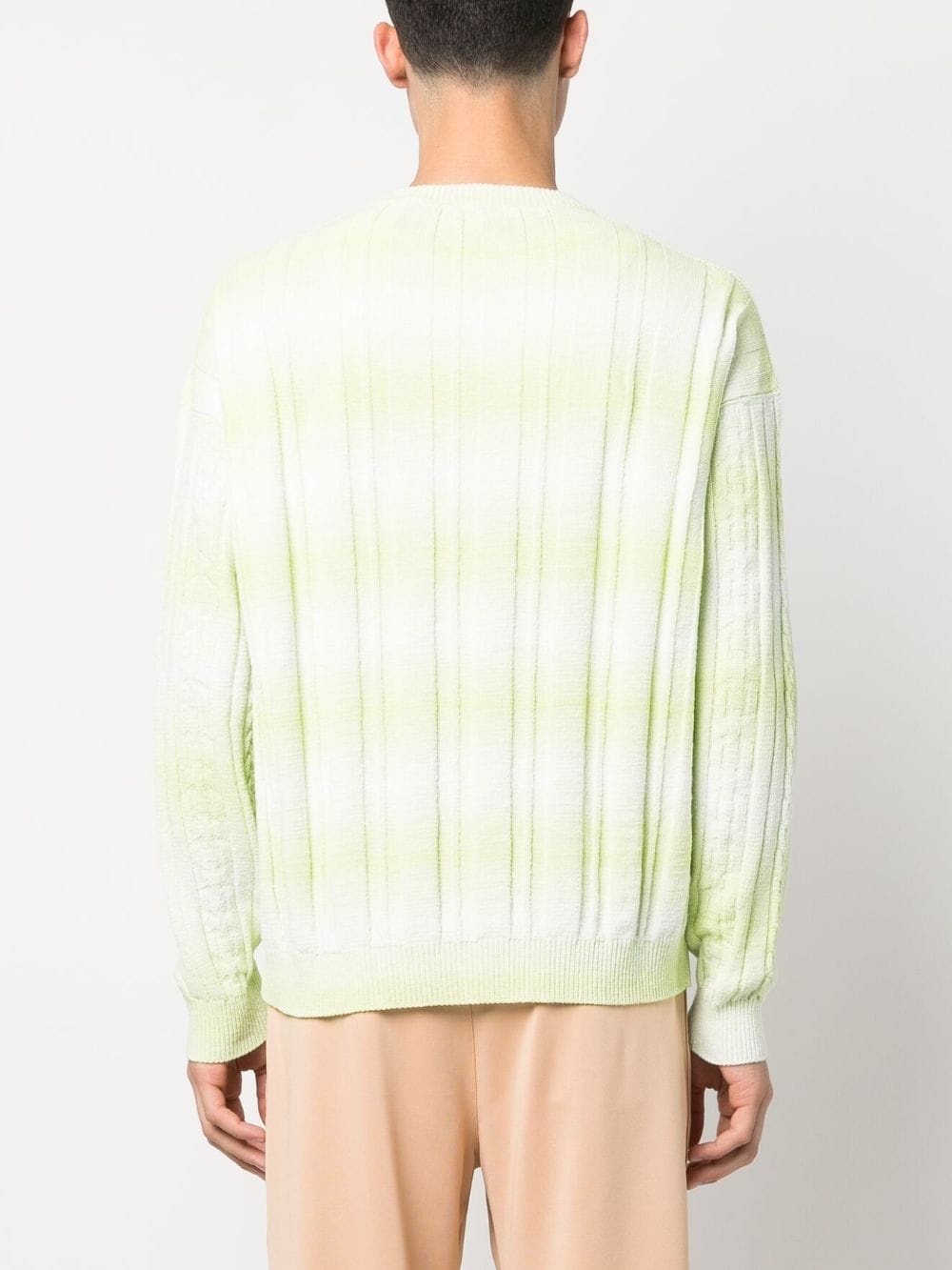 braid-detailed cotton sweatshirt - 4