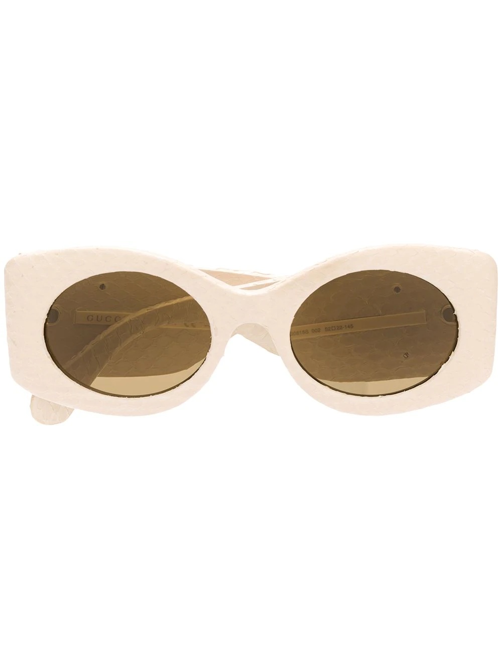 logo plaque sunglasses - 1