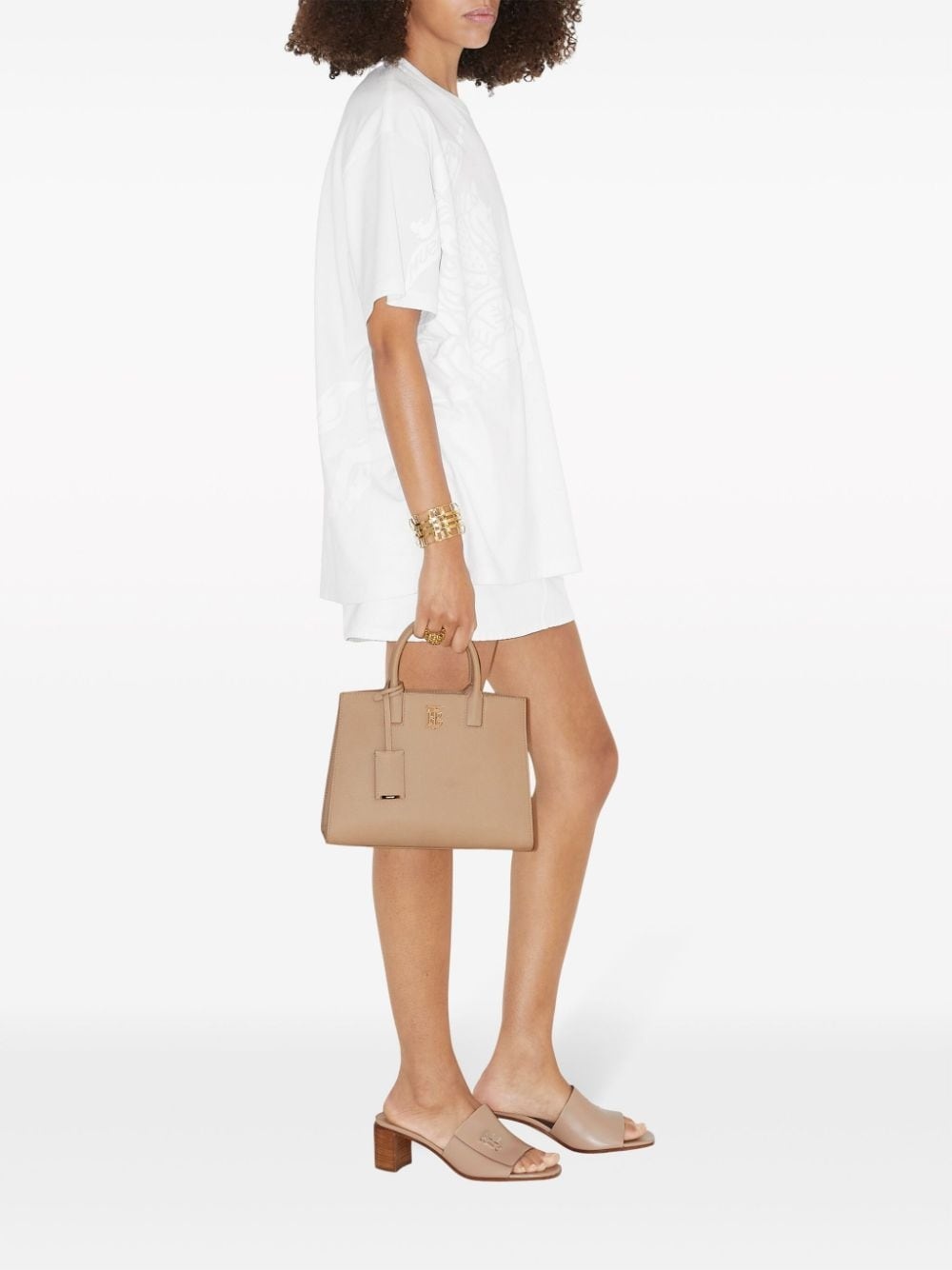 Frances leather tote bag - 2