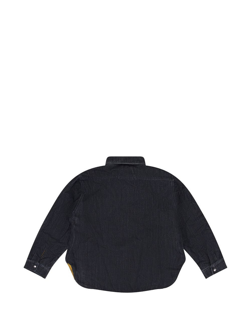 Rhude denim shirt jacket outlook