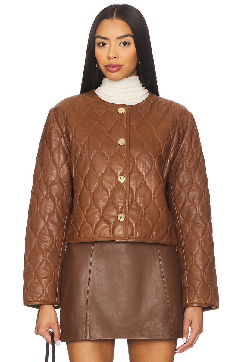 Wanda Genuine Leather Jacket 1
