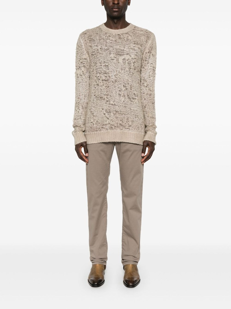 Avant Toi jacquard sweater outlook