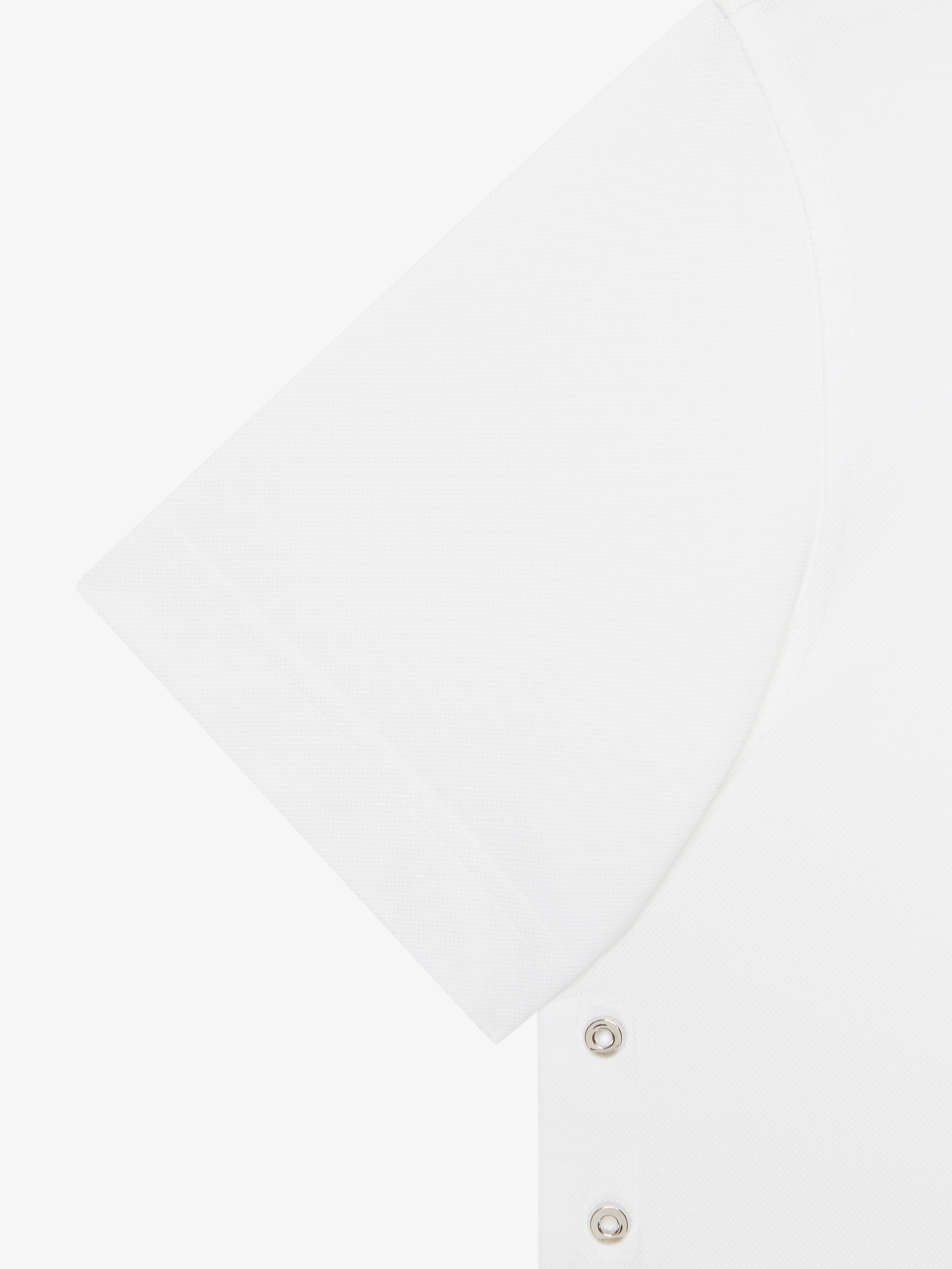 ZIPPED POLO SHIRT IN COTTON - 6