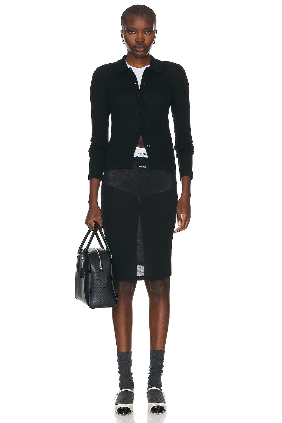 Alexander Wang Drawstring Skort in Crystal Hotfix Poplin