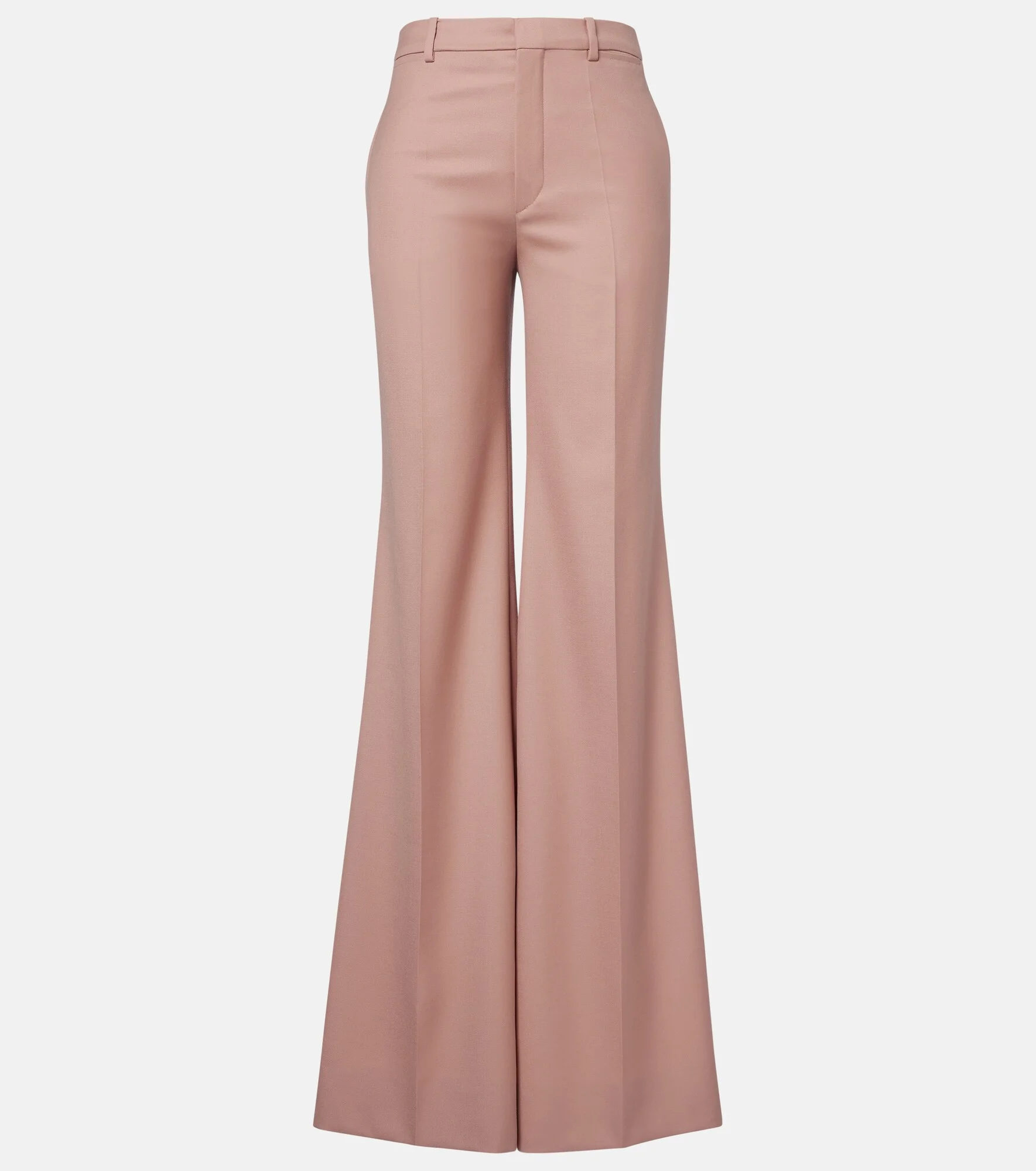 Virgin wool flared pants - 1