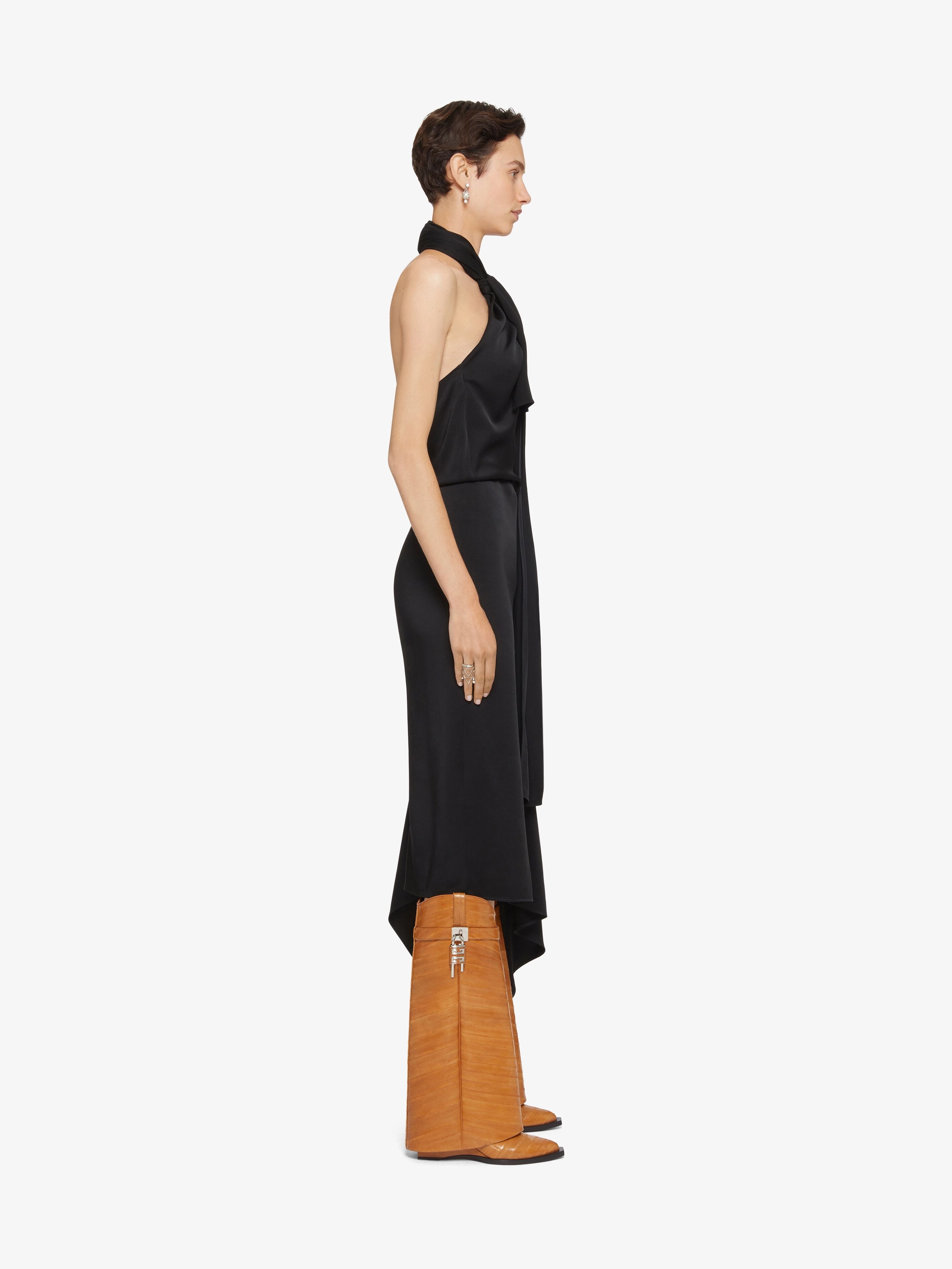 SHARK LOCK COWBOY BOOTS IN EEL - 2
