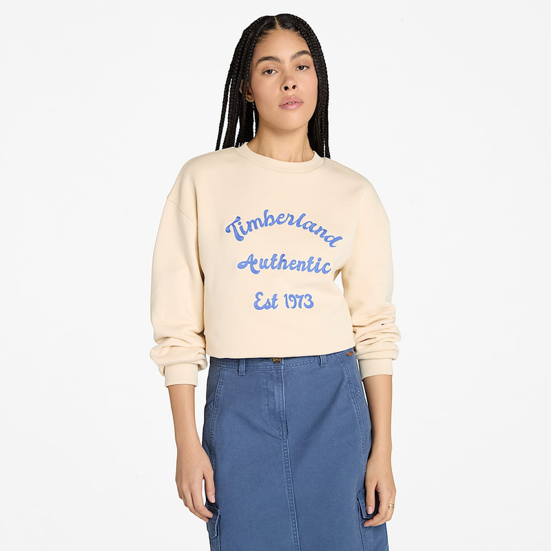 Timberland Women's Brushed Back Crewneck Sweatshirt outlook