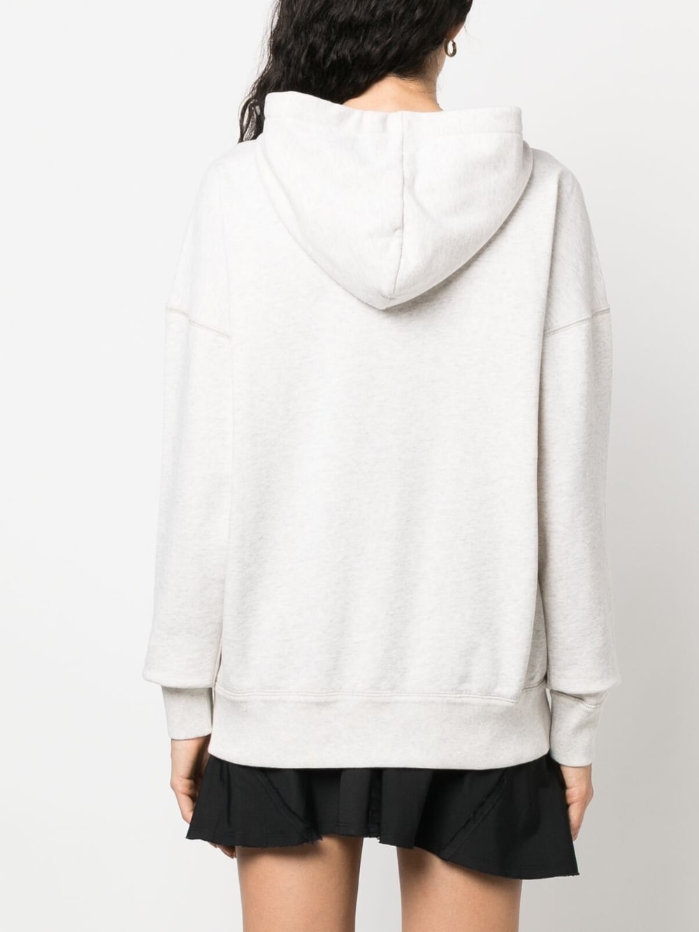logo-print hoodie - 4