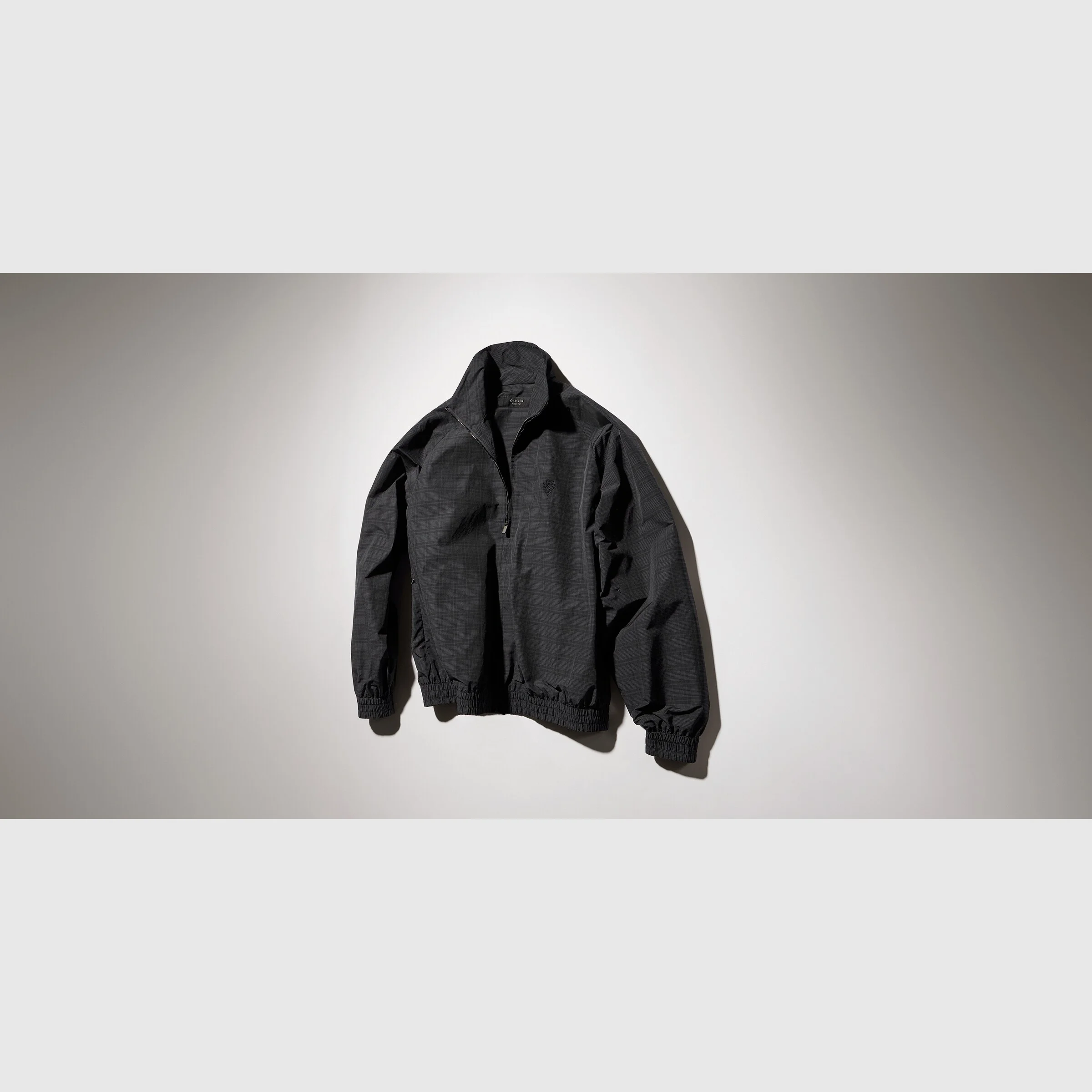 Prince of Wales nylon zip jacket - 1