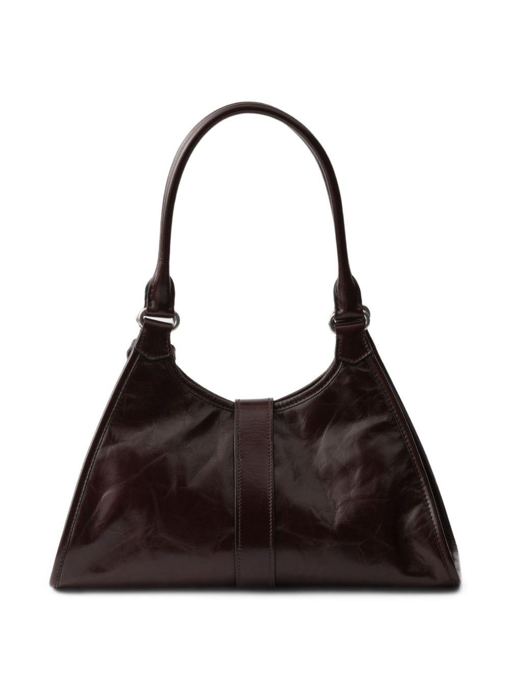 medium leather shoulder bag - 4