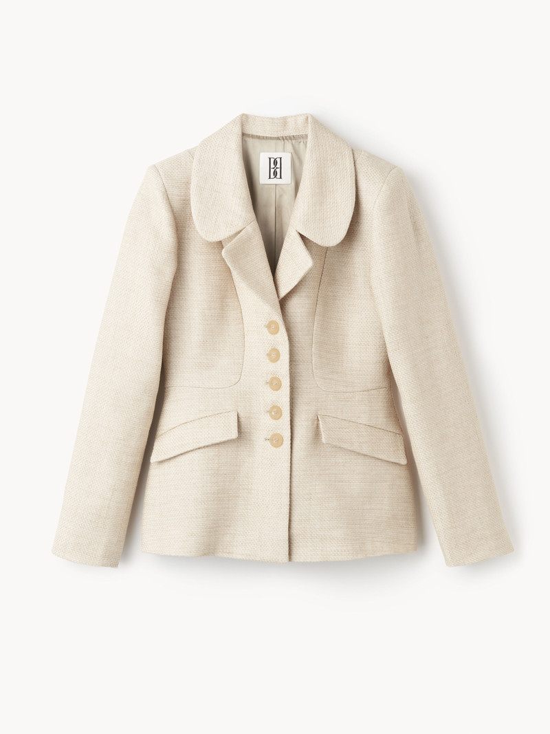 Adrienna single-breasted blazer 1