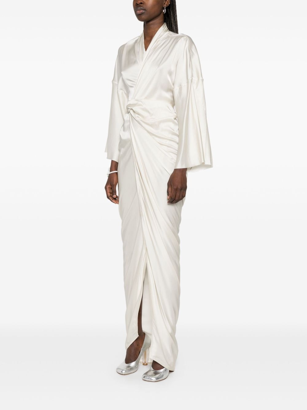 wrap maxi dress - 3