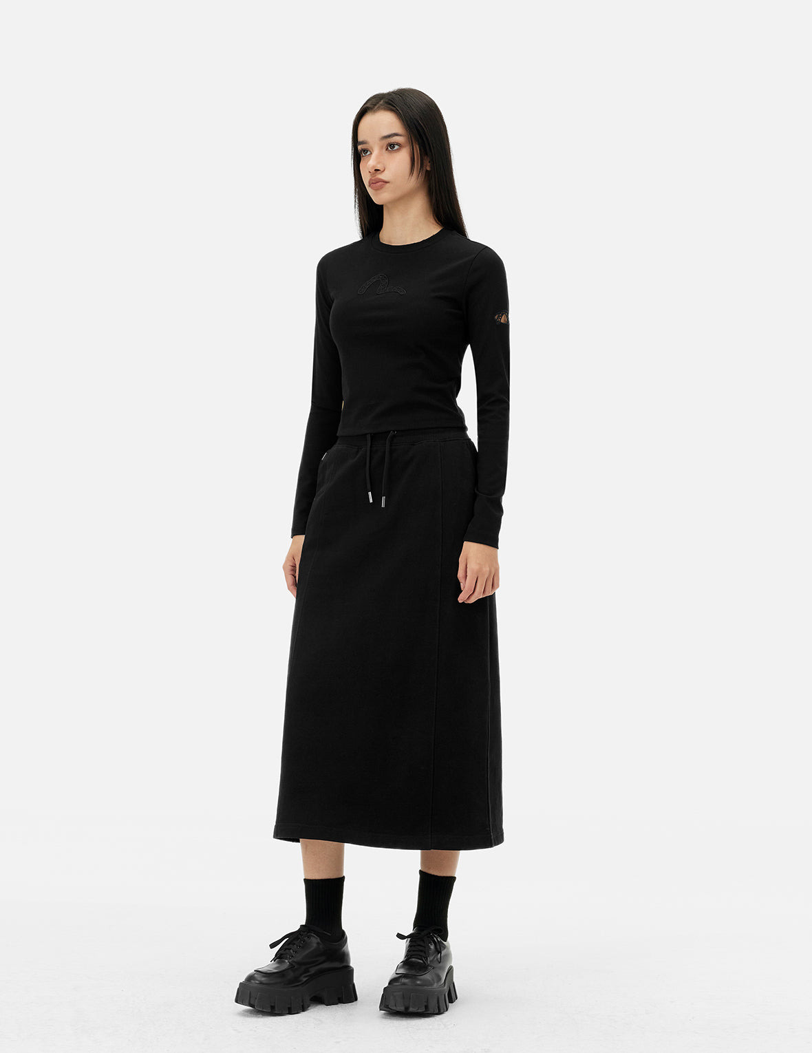 Seagull Embroidery Regular Fit Top - 3