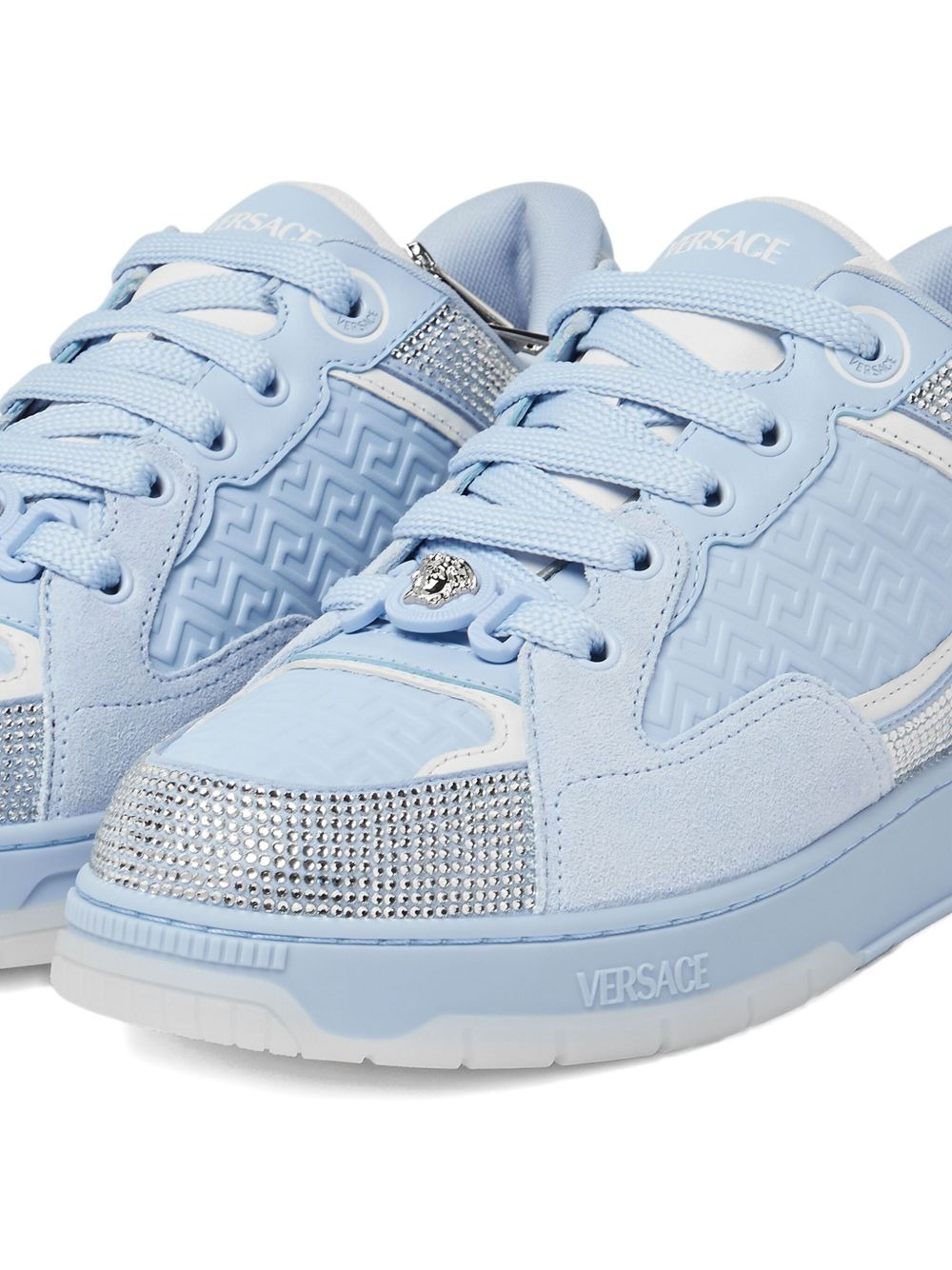 Biggie Basket crystal-embellished sneakers - 5