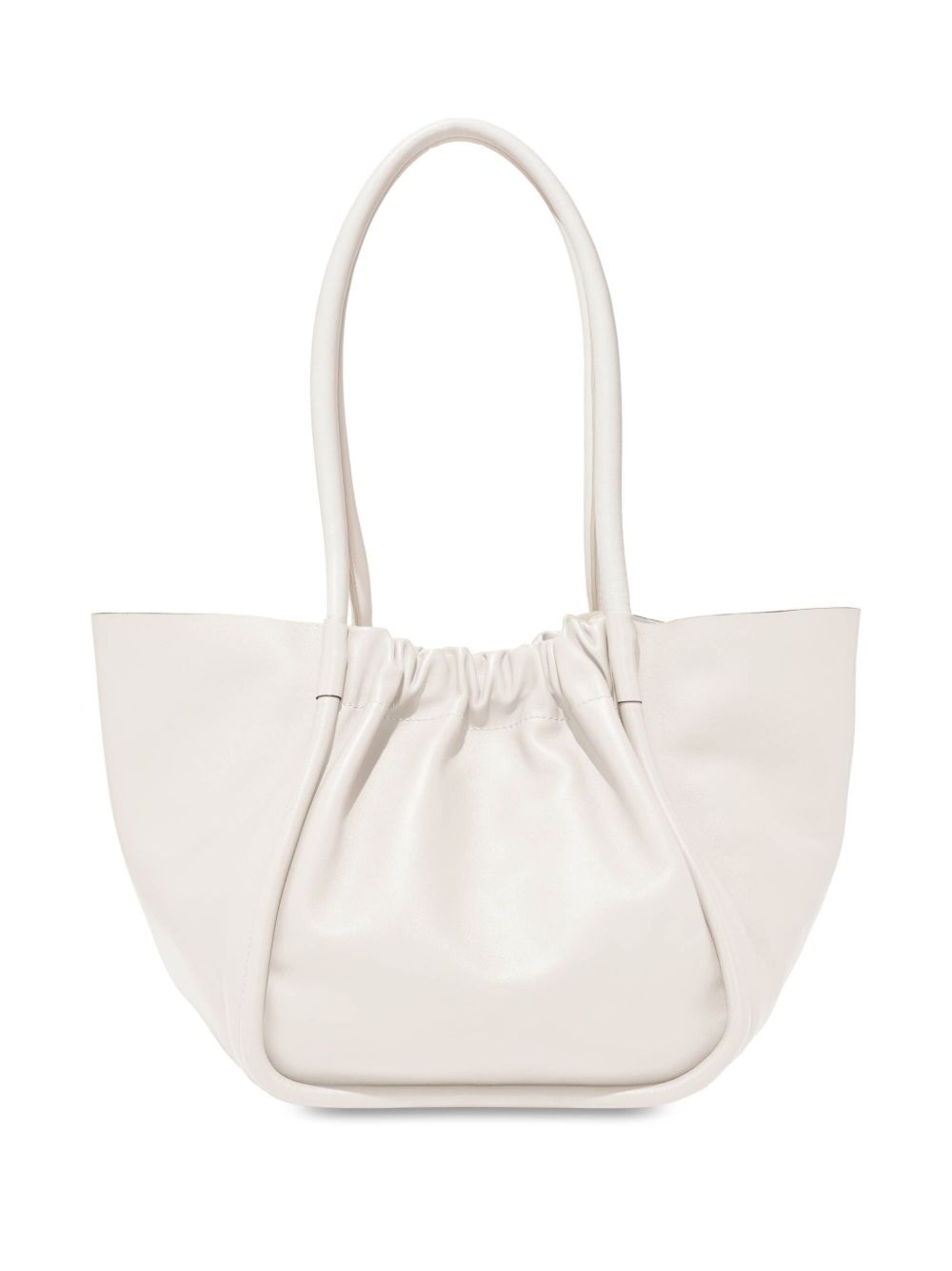 large ruched tote bag - 2