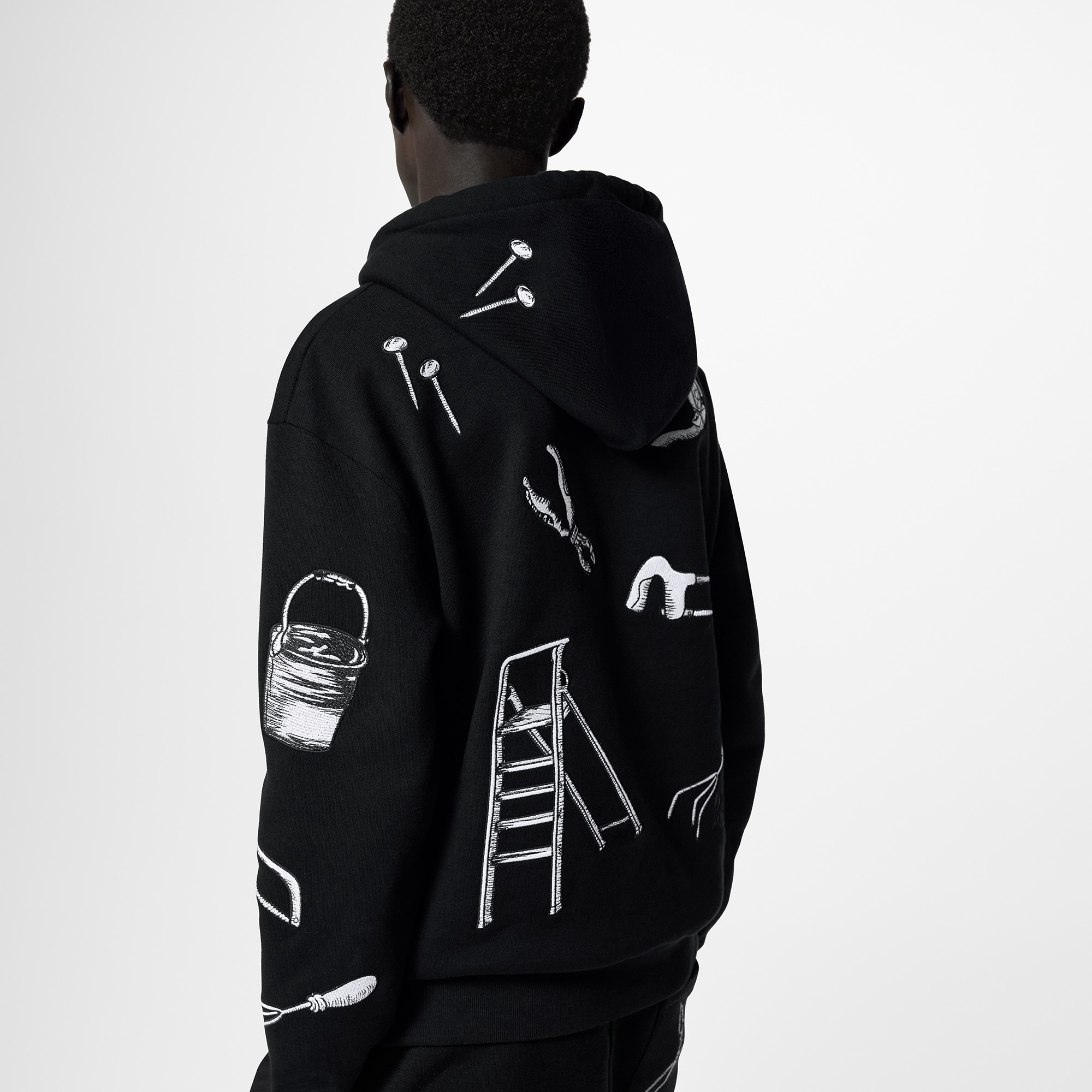 LV Multi-Tools Embrodered Hoodie - 5