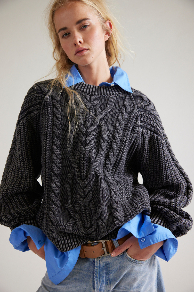 Frankie Cable Knit Sweater 3