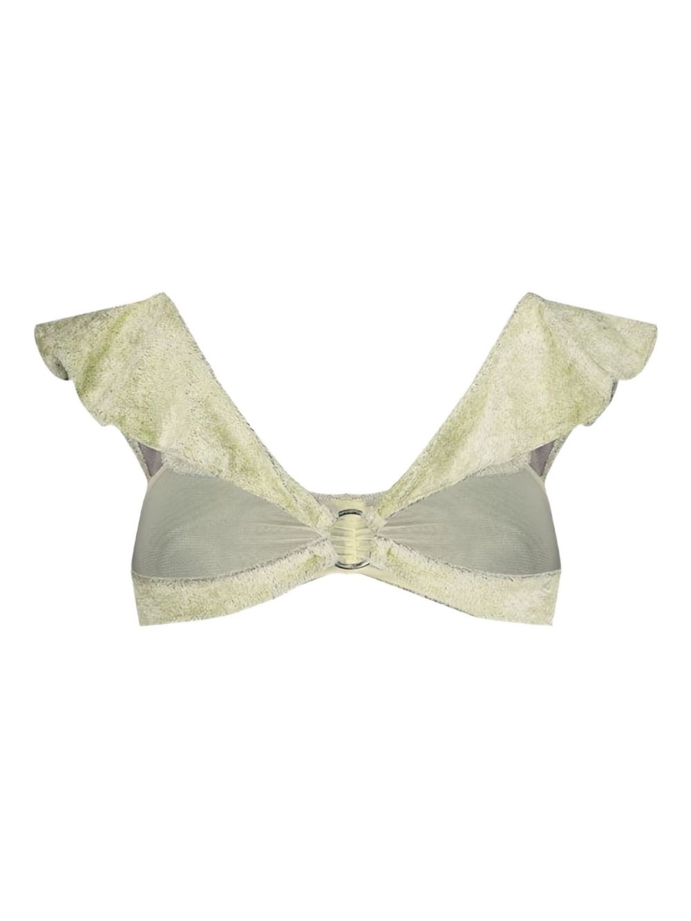 ruffled bralette - 2