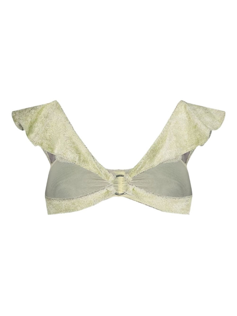 Collina Strada ruffled bralette outlook
