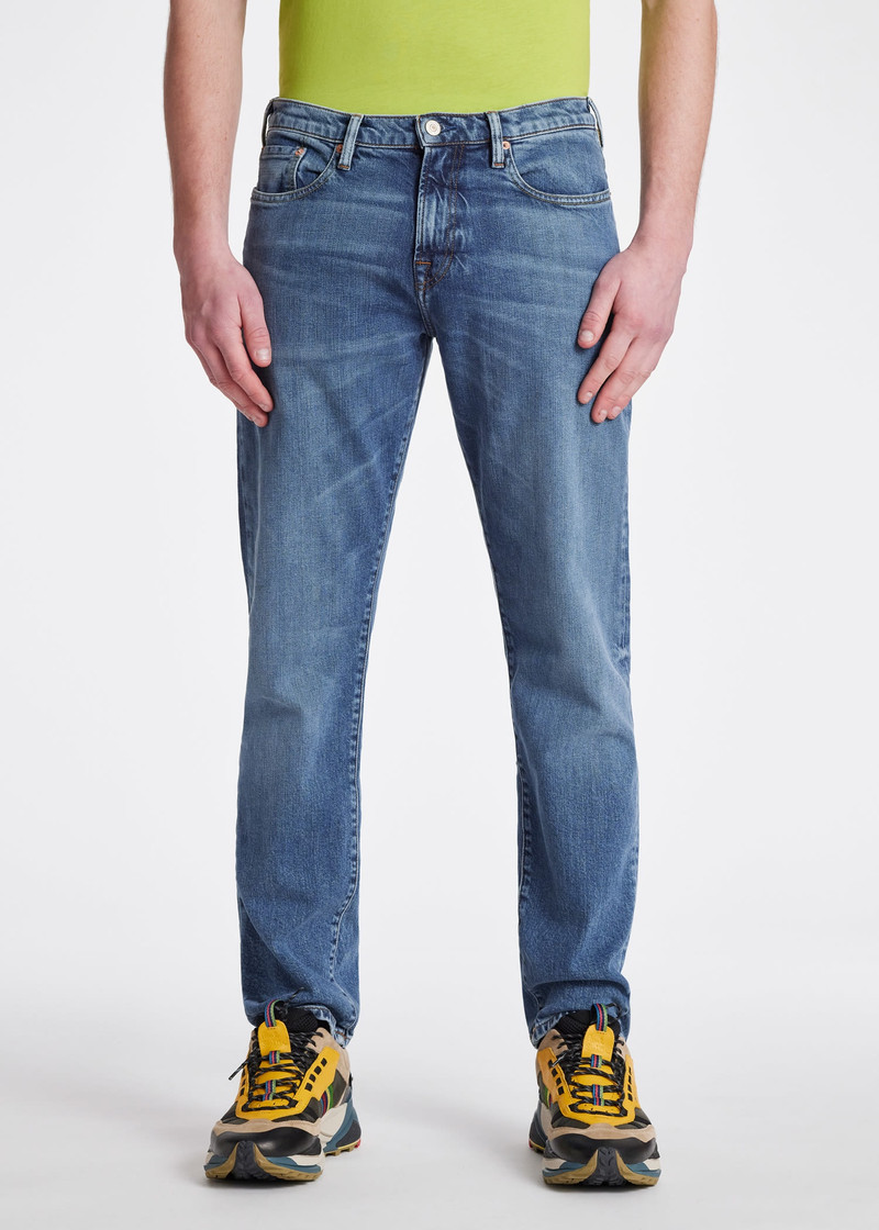 Tapered-Fit 'Organic Vintage Stretch' Jeans 4