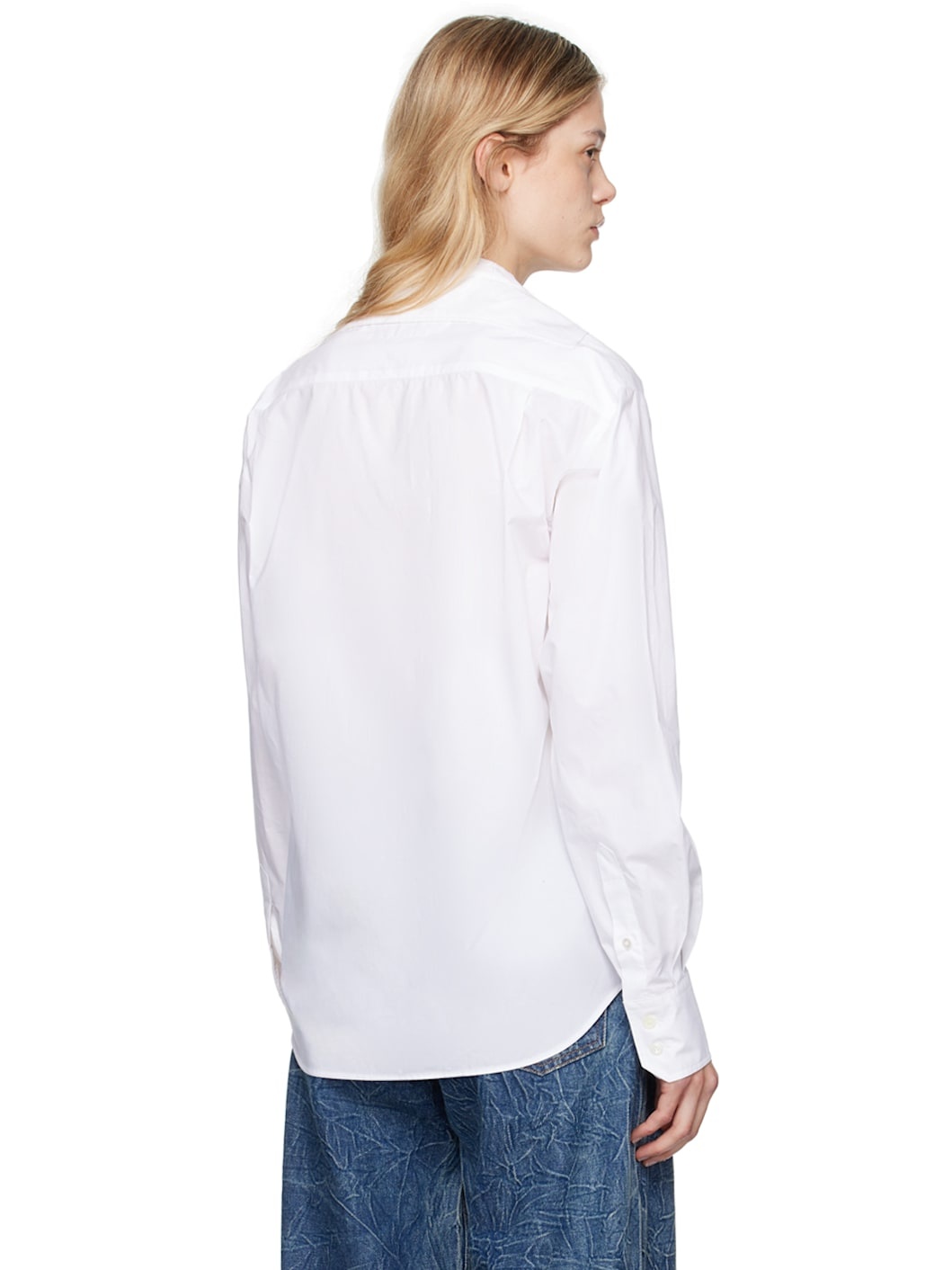 White Button Shirt - 3