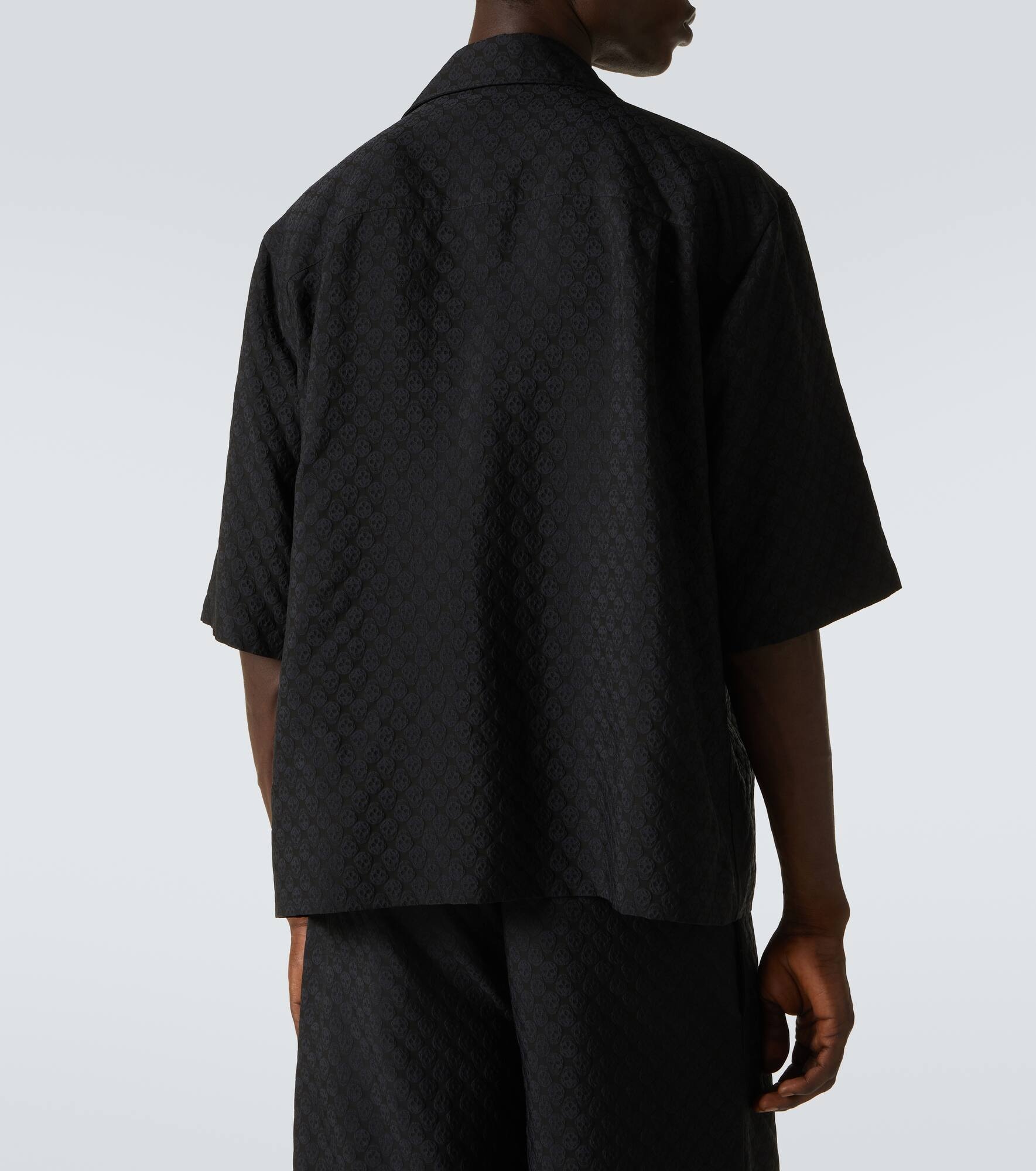 Oversized bowling shirt - 4
