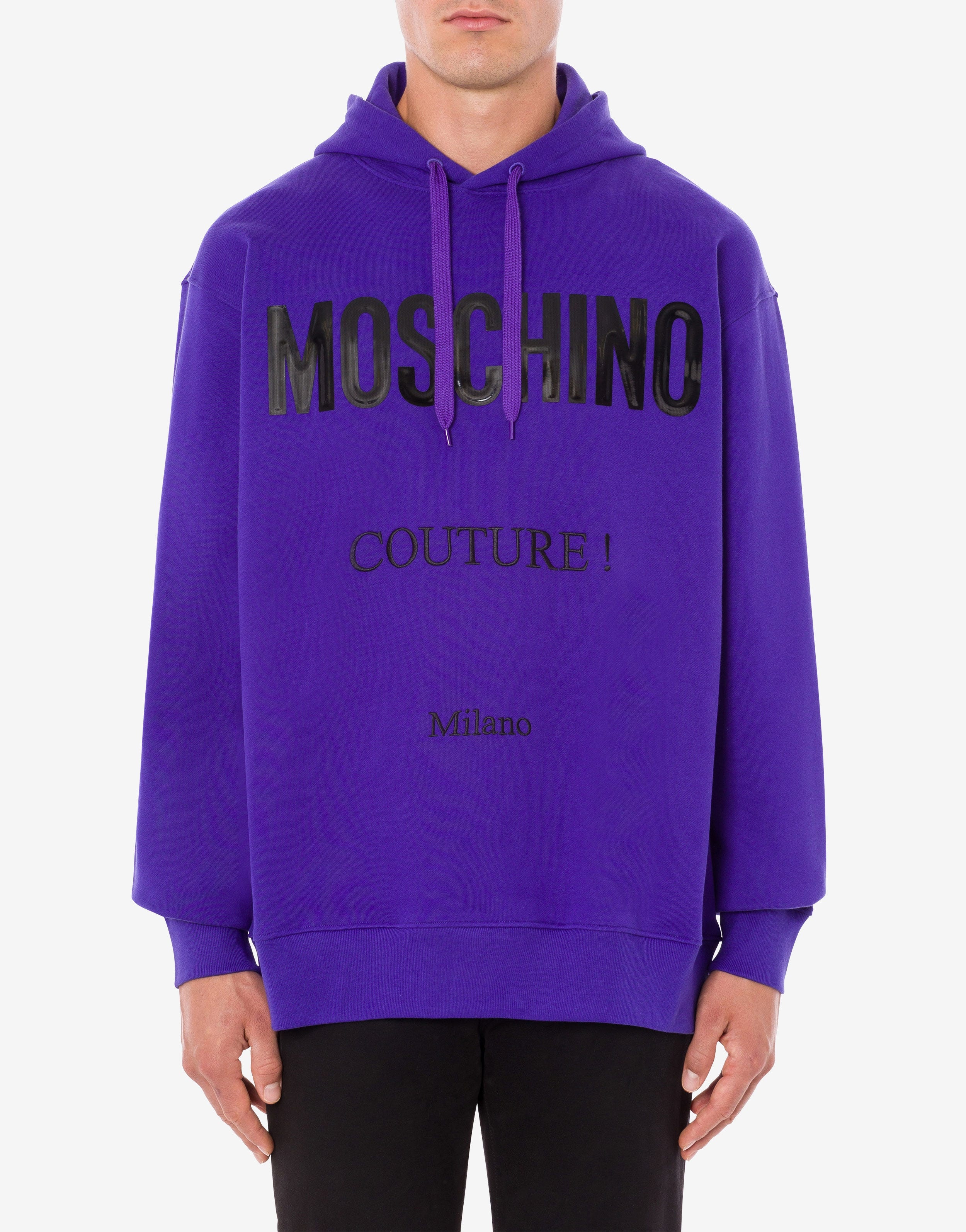 VINYL MOSCHINO COUTURE HOODIE - 2